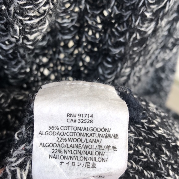 Armani Exchange Long Open Front Cardigan Size S - Picture 8 of 8